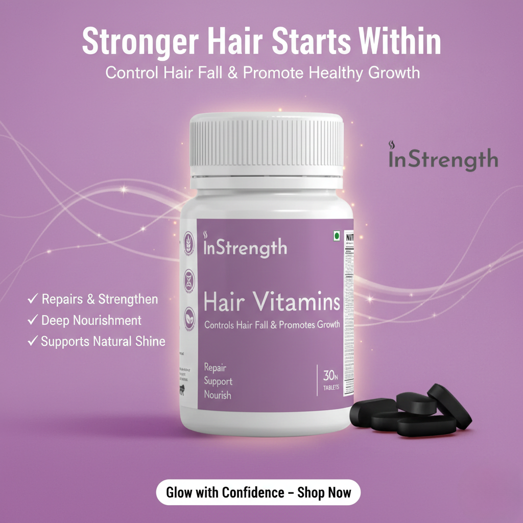Hair Vitamins – Stronger, Thicker, Healthier Hair 